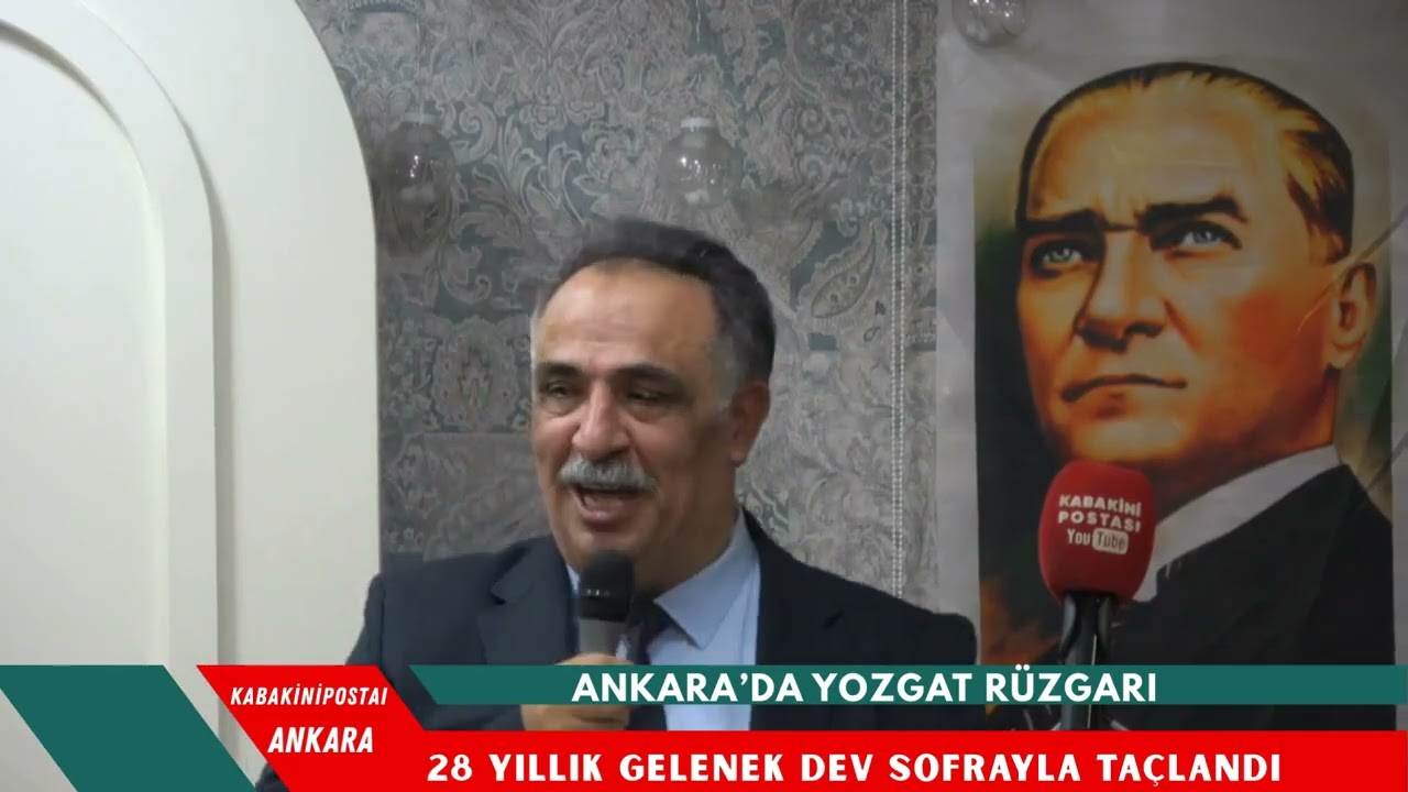 ANKARA’DA 650 KİŞİLİK DEV ARABAŞI ŞÖLENİ: YOZGATLILARIN GÖRKEMLİ GECESİ