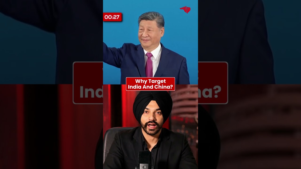 India & China Face 100% US Tariff Threat!! #information