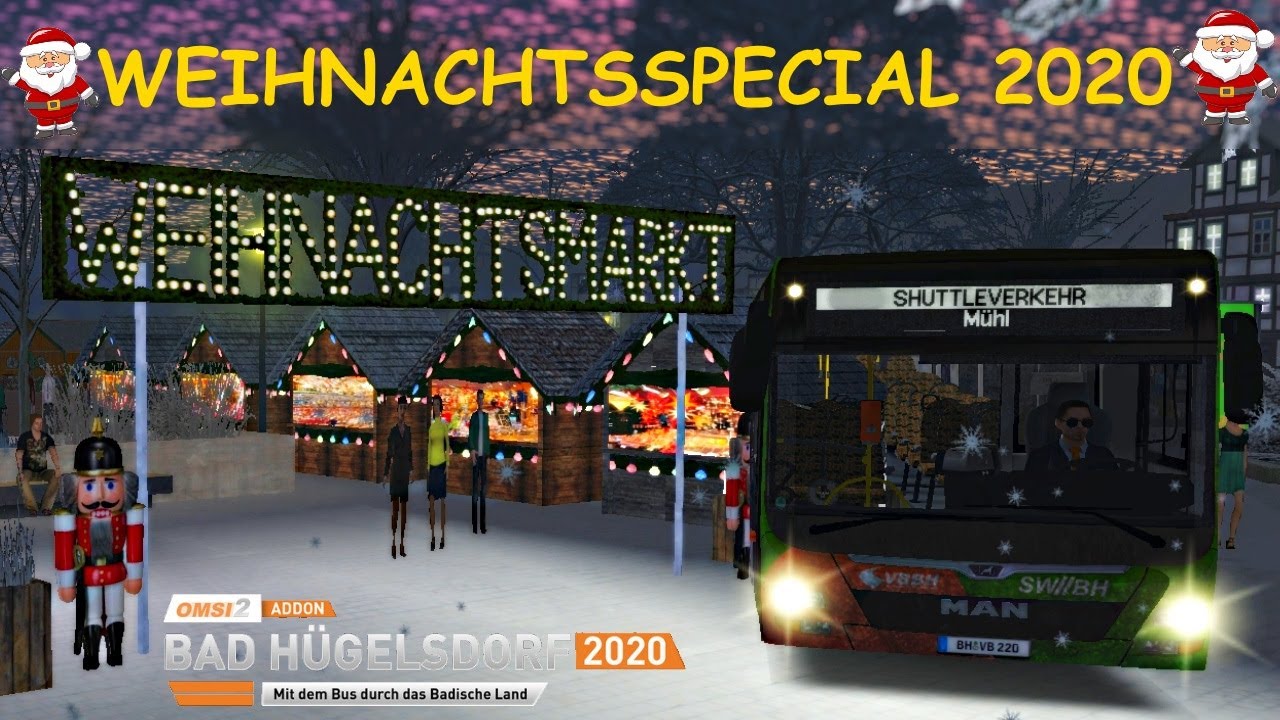 WEIHNACHTSSPECIAL 2020: Shuttlebus! - Let's Play Omsi 2 [#720]