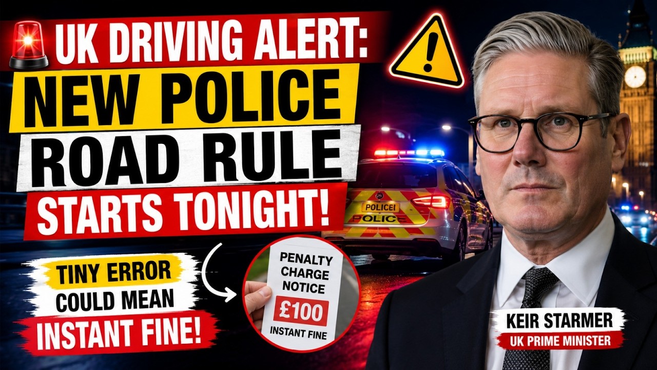 ⚠️ UK Driving Alert: New Police Road Rule Starts Tonight &ndash; Tiny Error Could Mean Instant Fine