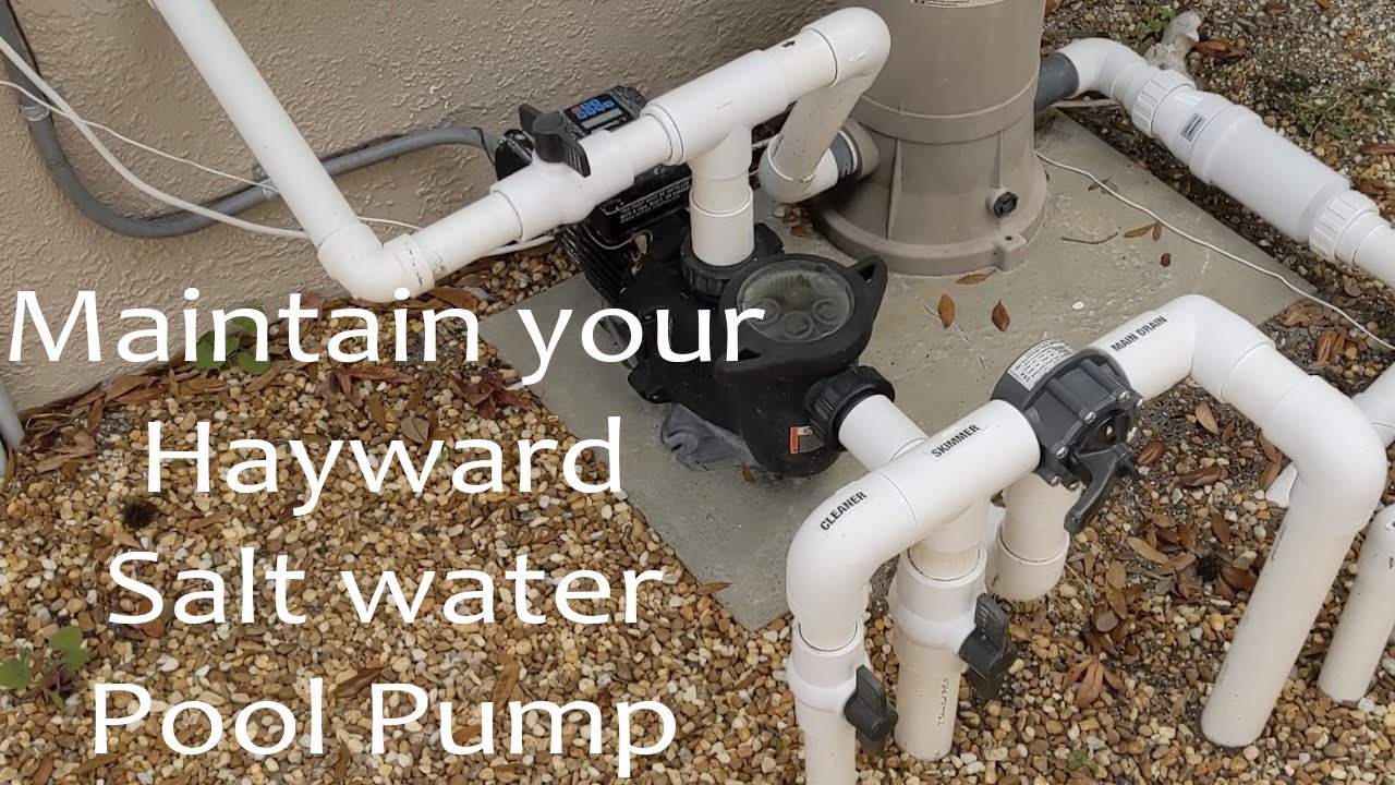 How to Clean your Hayward Saltwater Pool Filtration System