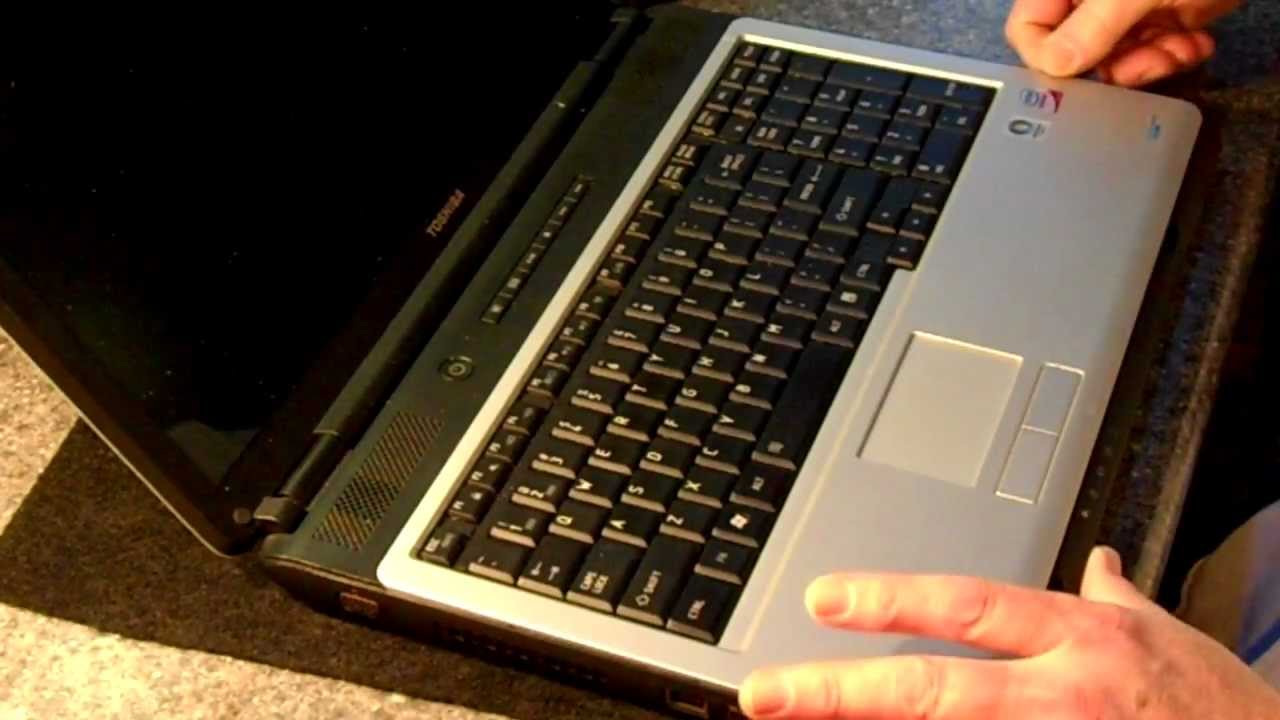 Laptop Power Socket Repair - Toshiba Satellite