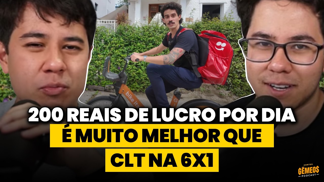 A REALIDADE DE ENTREGAR IFOOD DE BICICLETA