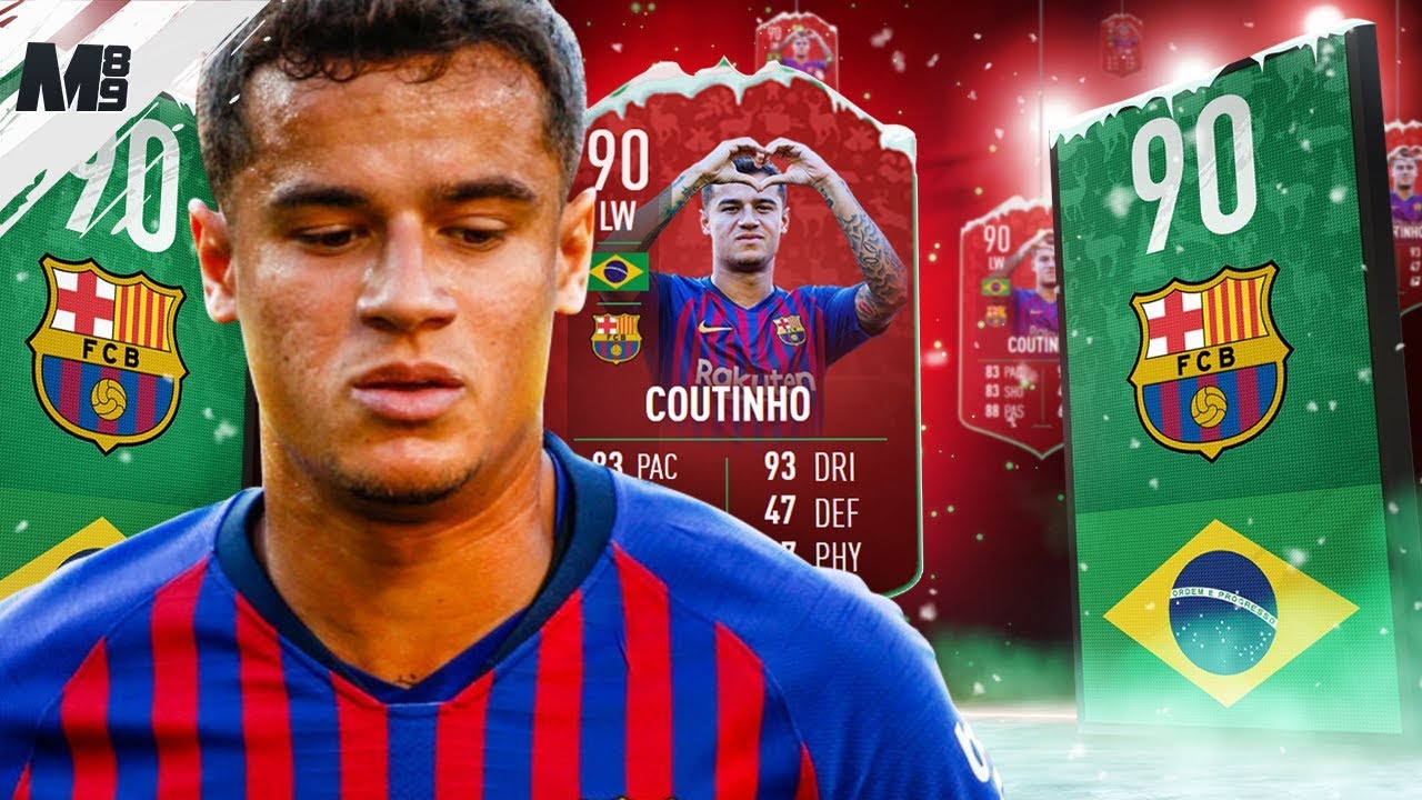 FIFA 19 FUTMAS COUTINHO REVIEW | 90 FUTMAS COUTINHO PLAYER REVIEW | FIFA 19 ULTIMATE TEAM