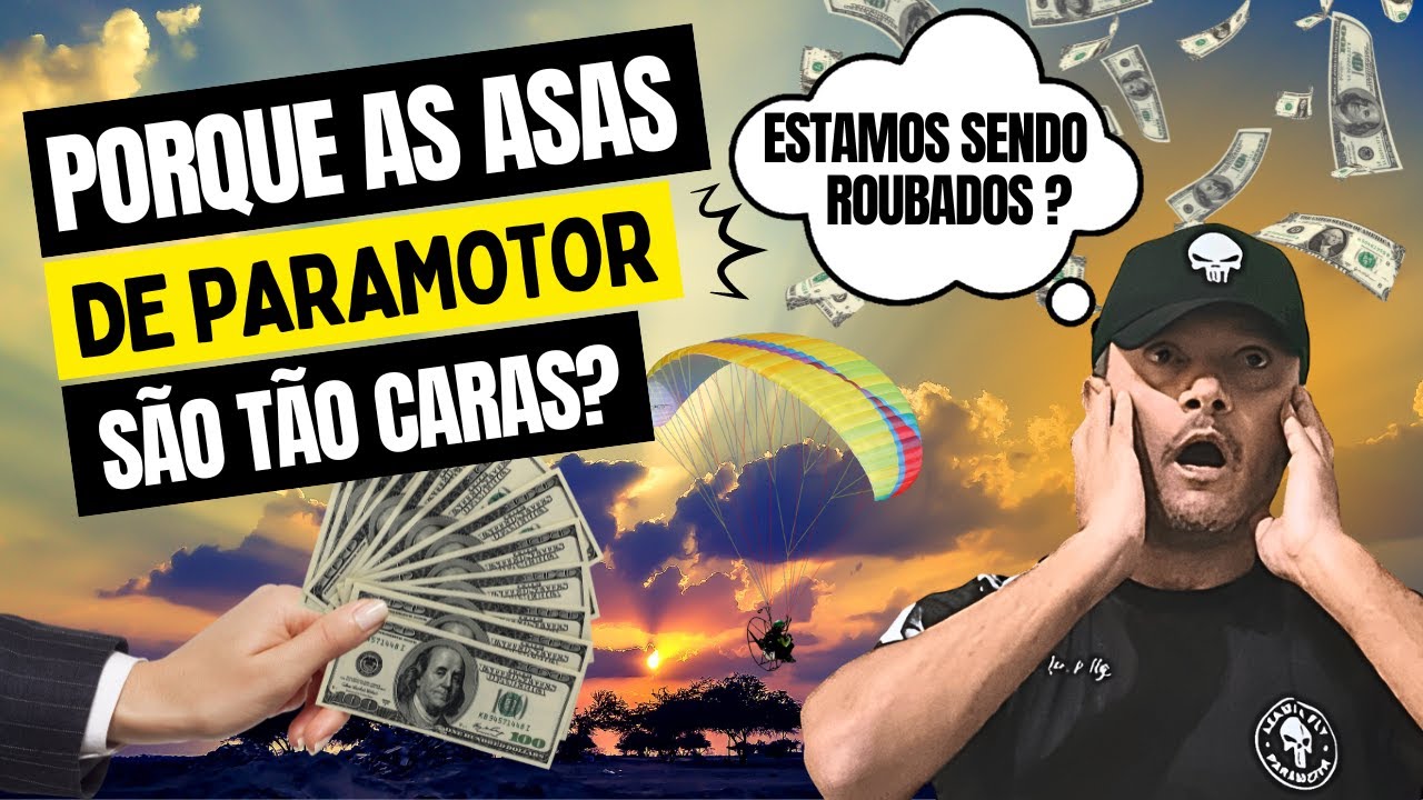 Por que as asas de paramotor são tão caras? Descubra a verdade!