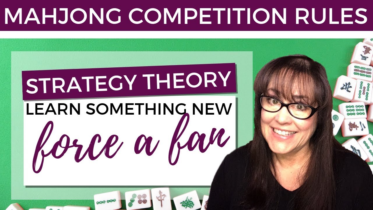 Mahjong Competition Rules Strategy Theory 20190915