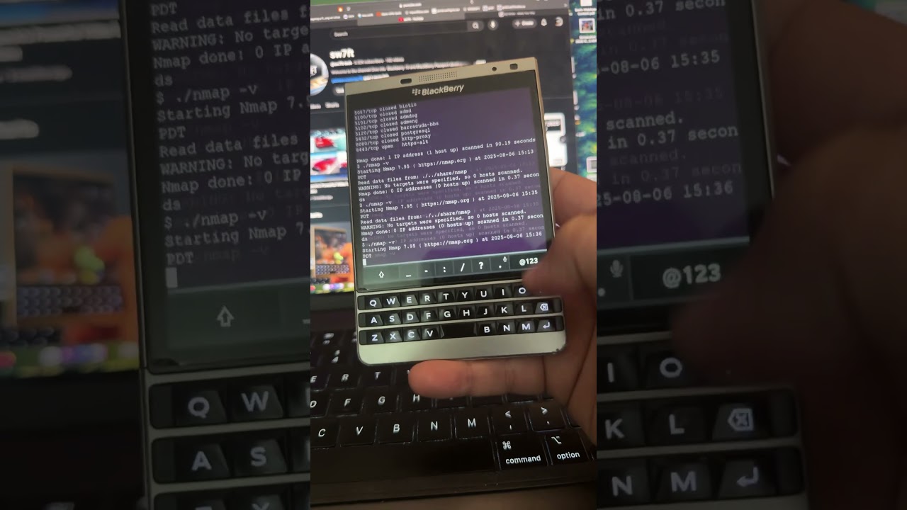 Cyber Security tools compiled for #QNX #blackberry #nmap #kalilinux #cybersecurity