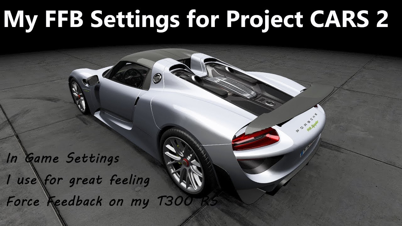 My Force Feedback Settings for Project CARS 2 (with Jack Spade Download Link)