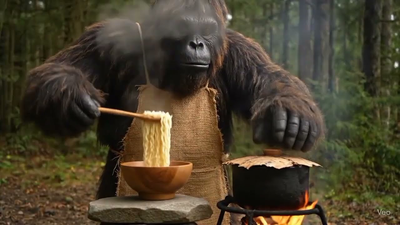 What Happens When Bigfoot camp in a STORM? Watch This!