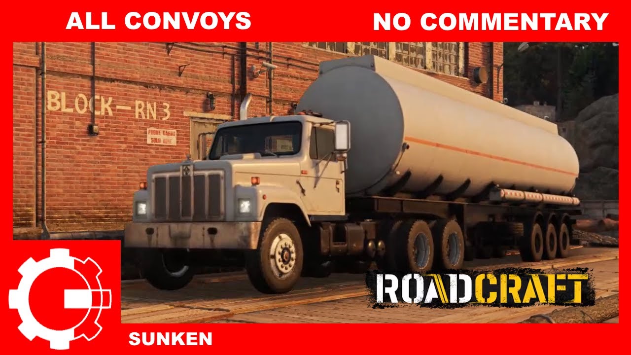 Roadcraft - Sunken Map, All convoys Walkthrough Guide