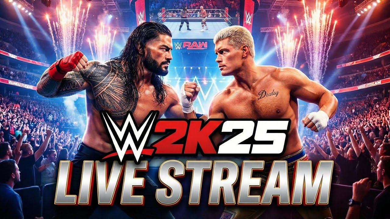🔴WWE 2K25 Live: Brock Lesnar Returns? 😱 Aaj Machega Bawaal! #wwe2k25 #livestream