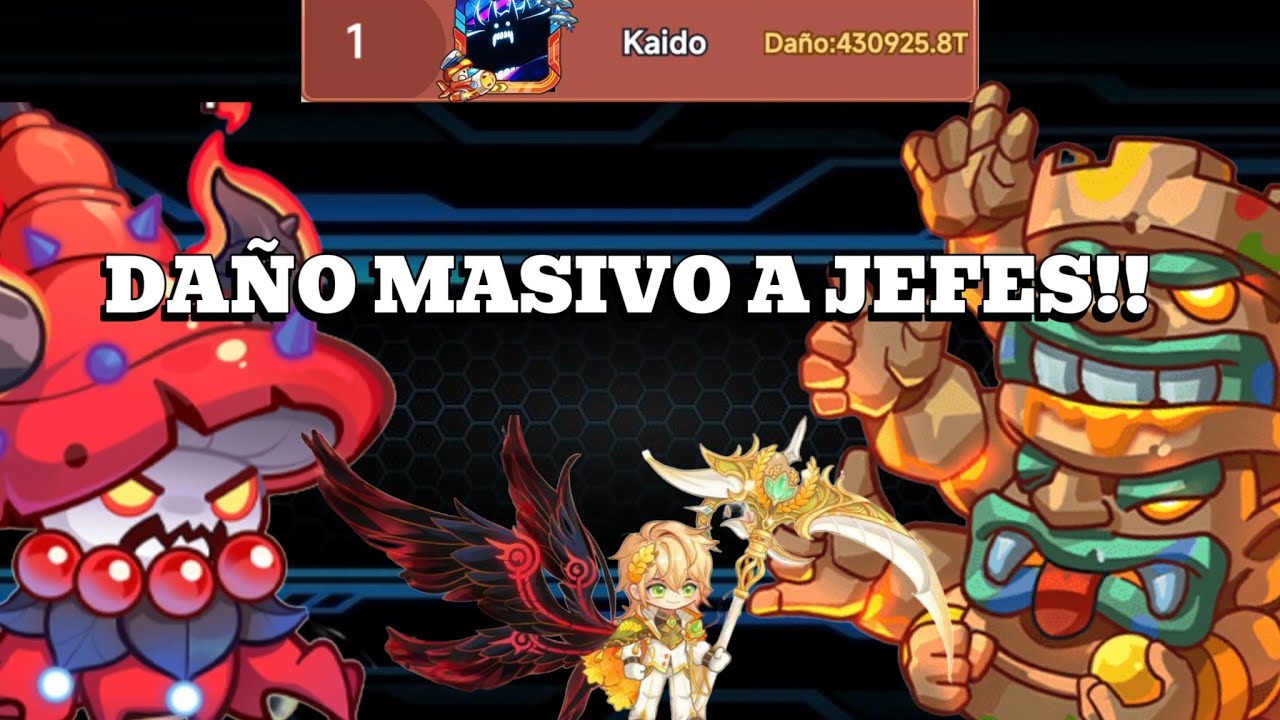 COMO HACER DAÑO MASIVO A JEFES!! / LEGEND OF MUSHROOM / Kaido