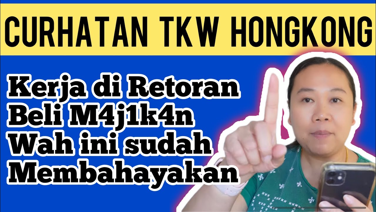 Kerja di restoran beli m4j1k4n dan merekrut anak anak baru yang tidak kuat di m4j1k4n