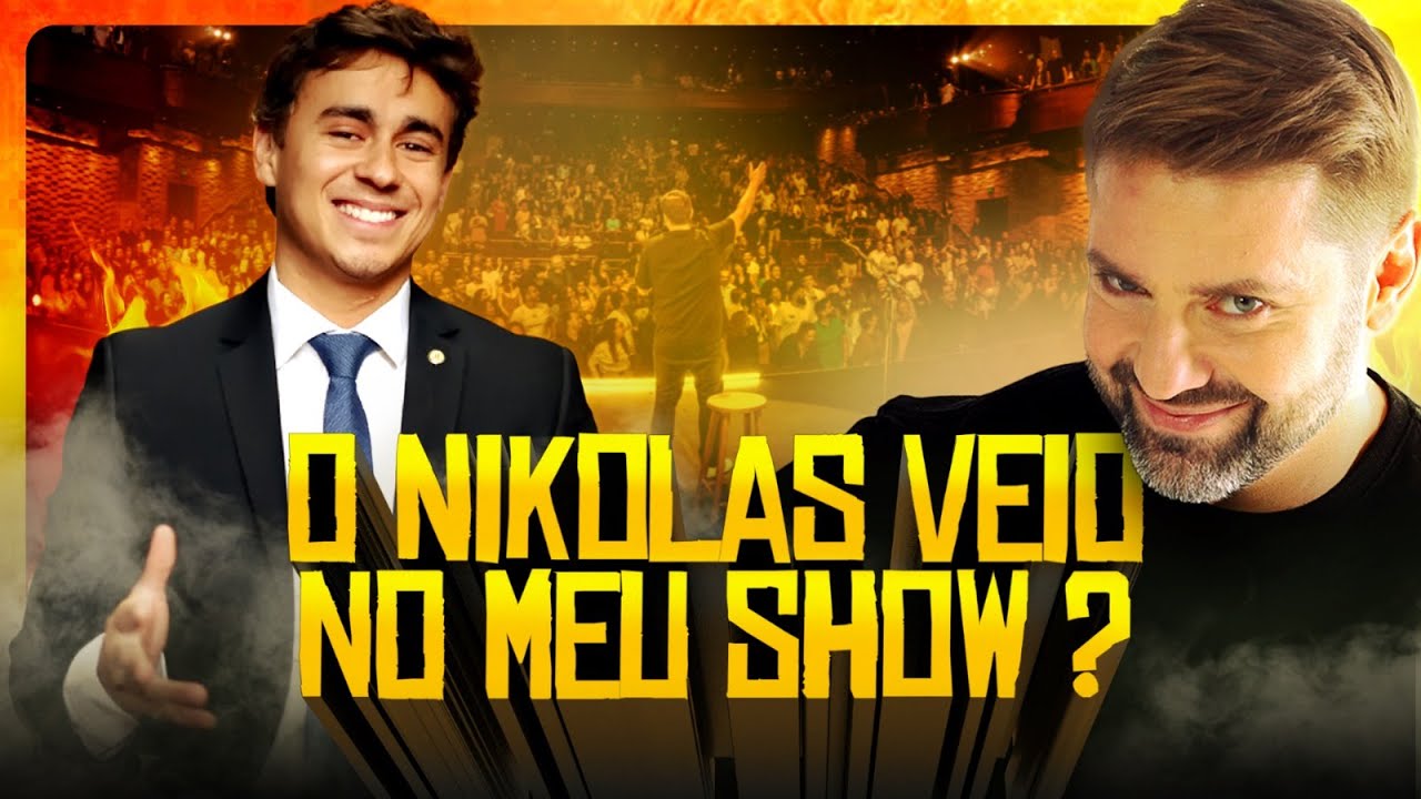 O Nicolas veio no meu show ???? - Fábio Rabin