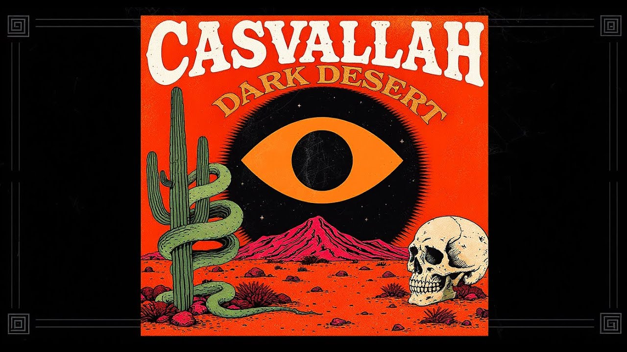 Casvallah - Dark Desert (Full Album) #PsychedelicRock #SurfRock #DesertRock