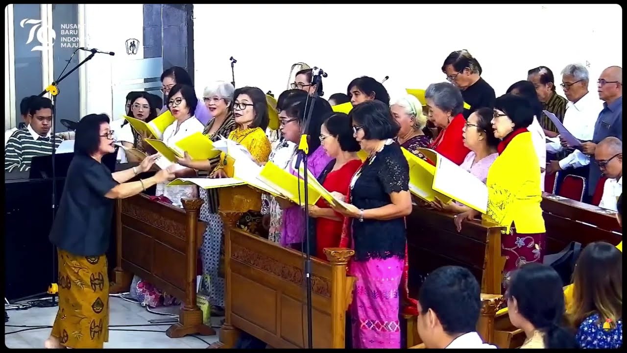 Paduan Suara Lansia GKI Jatiasih - Yesus, Tuhanku, Mutiara Hatiku