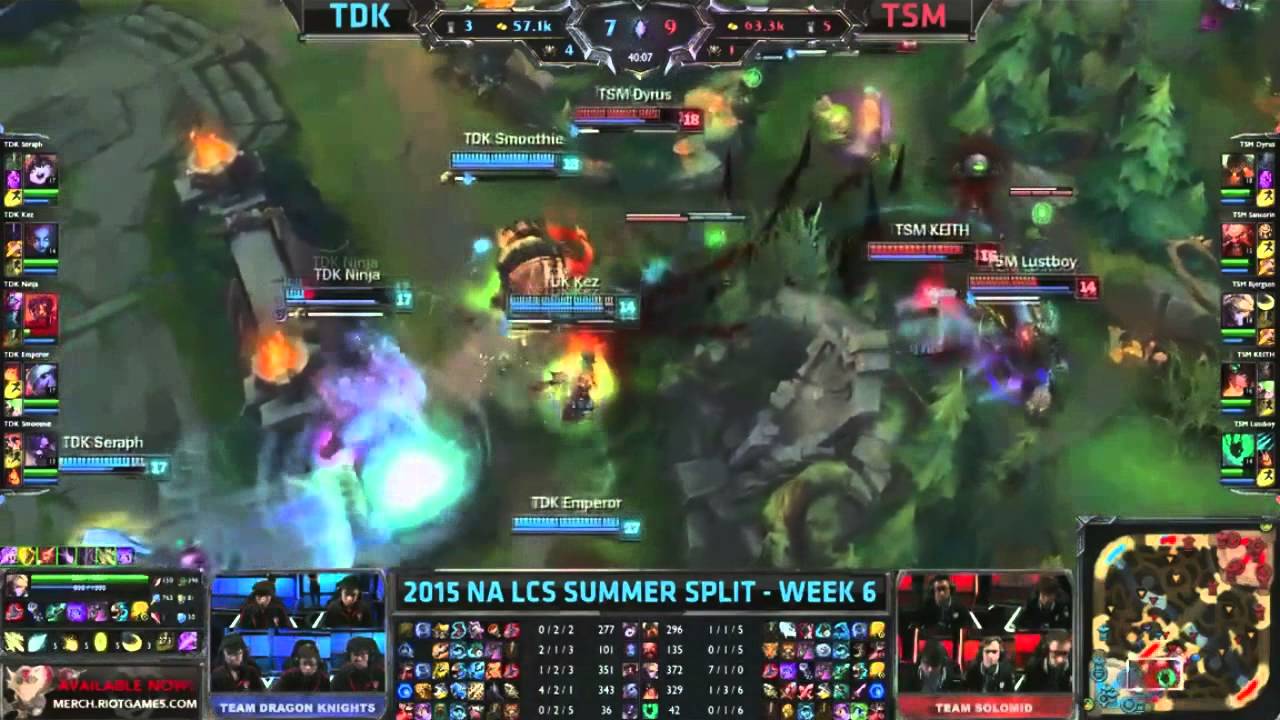 TEAM DRAGON KNIGHTS vs TEAM SOLOMID - Highlights