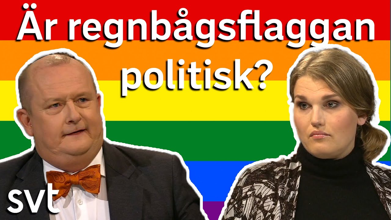 &Auml;r regnb&aring;gsflaggan politisk? | Opinion live