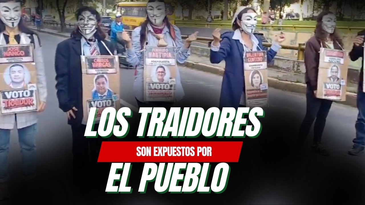 ⚠️ ¡LISTA NEGRA! Los 10 Asambleístas que VENDIERON al Ecuador por un puñado de monedas 🇪🇨