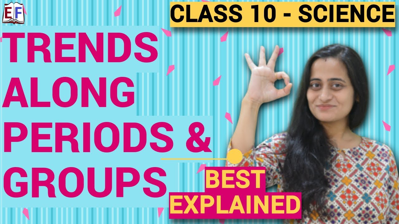 Trends along Periods and Groups | Periodic Table | Chemistry Class 10 #4