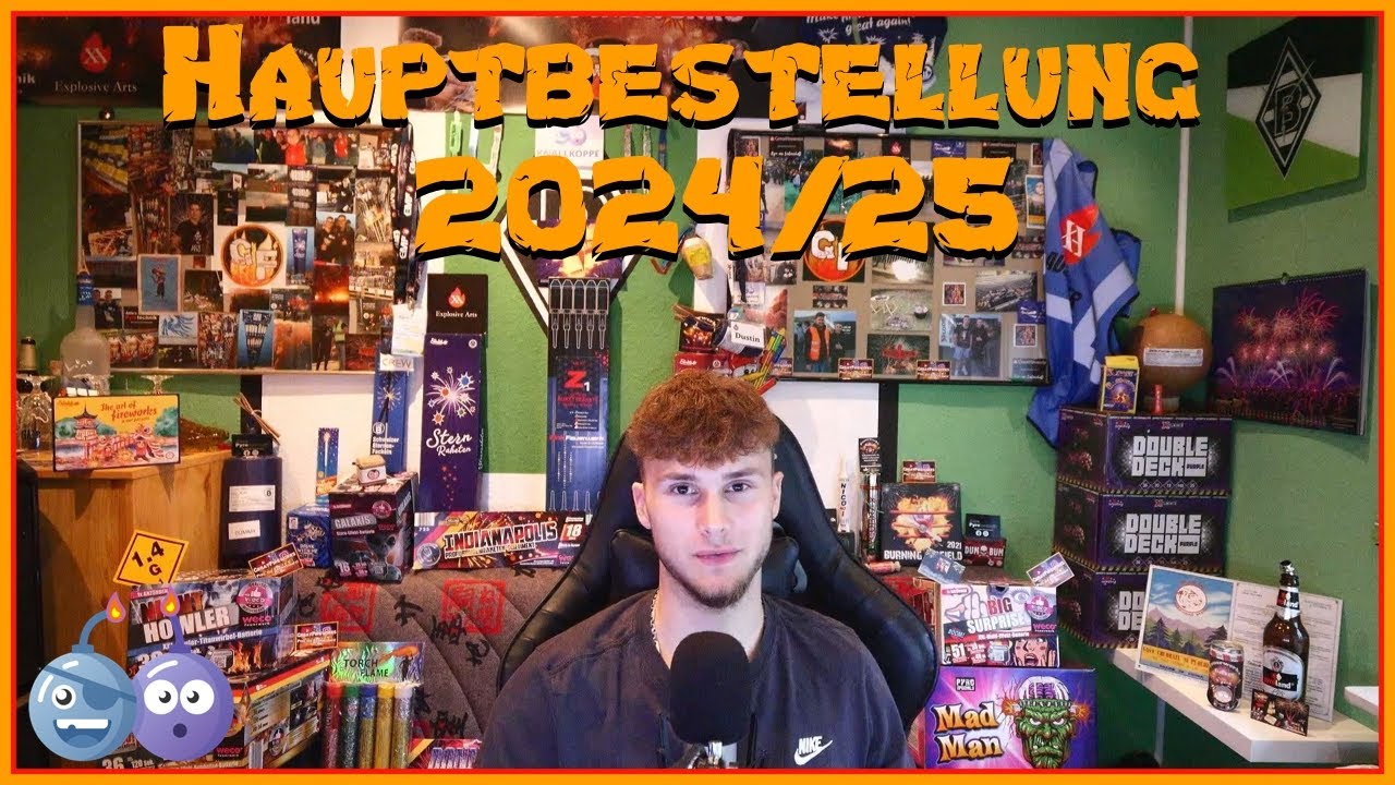 717€ XXL Knallköppe Hauptbestellung 🤯 | GreatFireworks