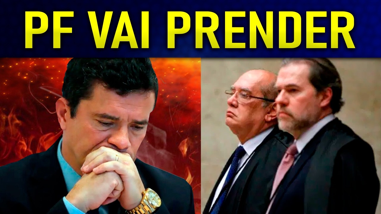 SERGIO MORO CHORA AO VIVO AP&Oacute;S TOFFOLI E GILMAR CONSEGUIREM PROVA-CHAVE PRA PRlS&Atilde;O!! PF PEGOU!!!