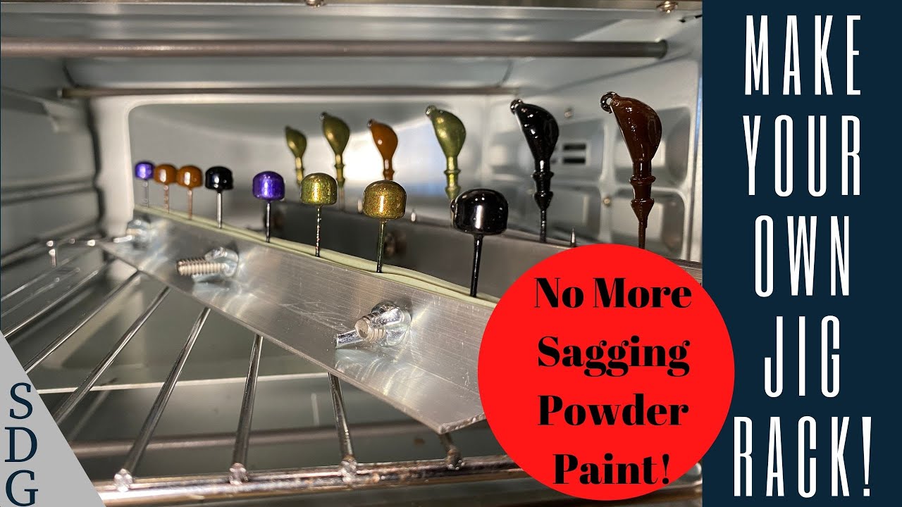 How to Make a Jig Rack - NO MORE Sagging Paint!