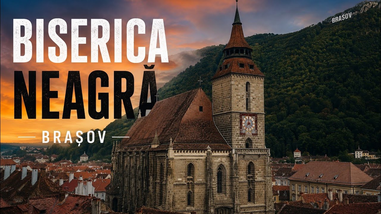 BISERICA NEAGRĂ din BRASOV - cea mai fotografiata clădire din Romania 