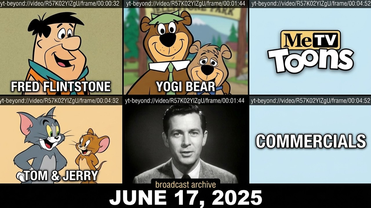 MeTV Toons Commercials During House of Hanna-Barbera (June 17, 2025)