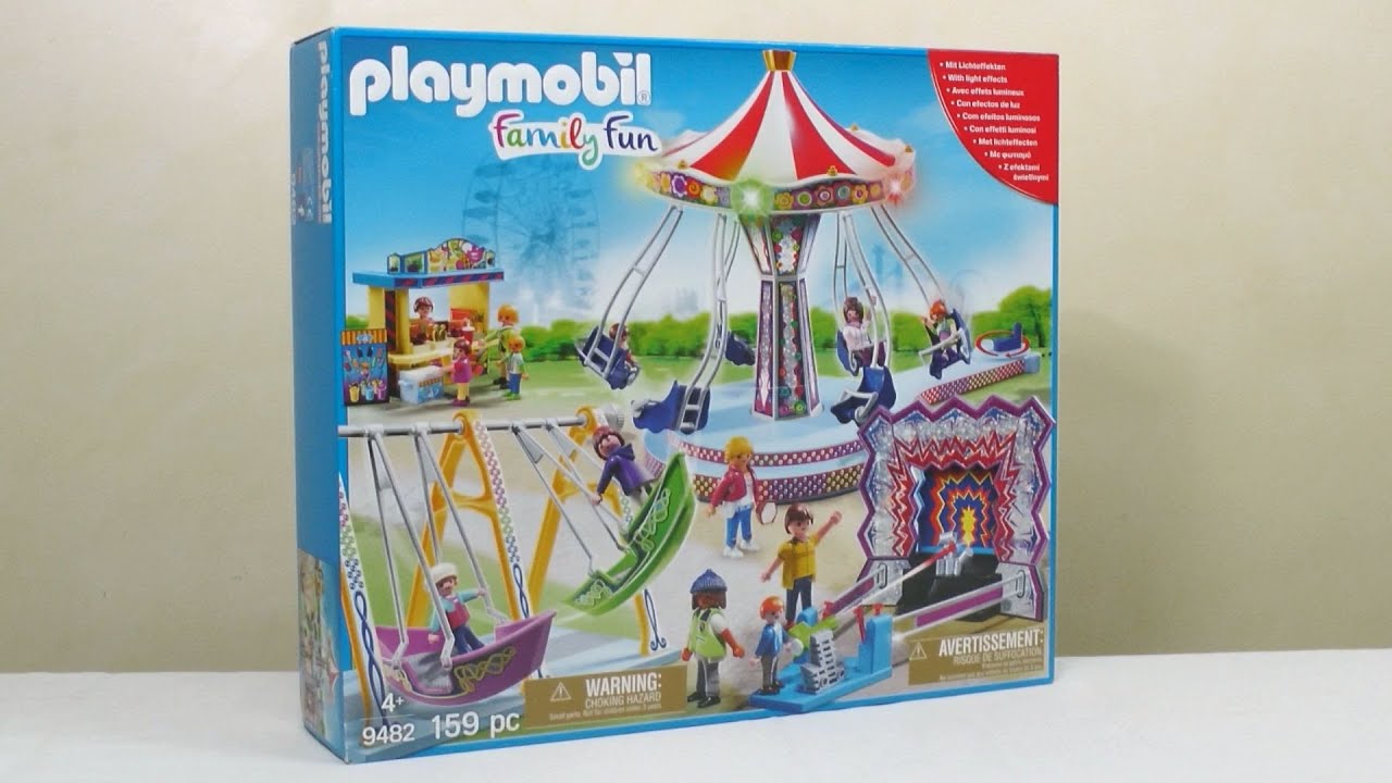 Unboxing Playmobil : La fête foraine (2018) - 9482
