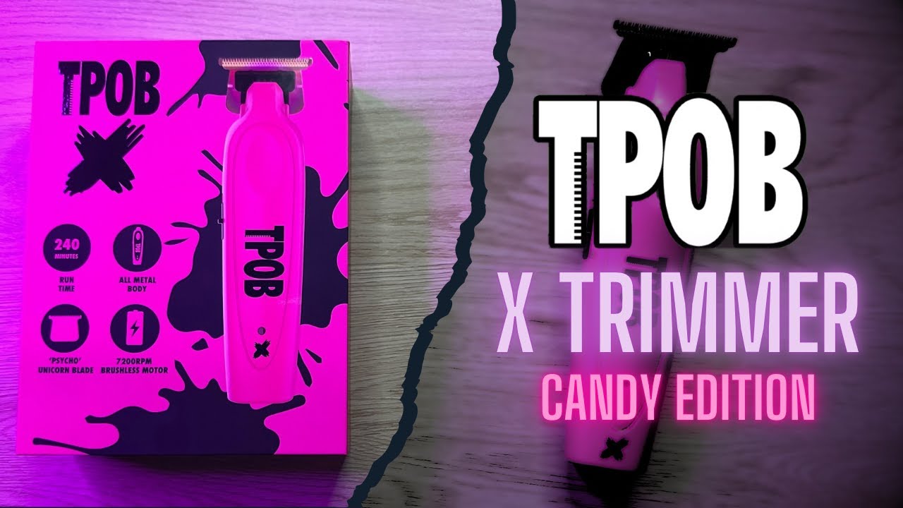 TPOB CANDY X TRIMMER UNBOXING!!!