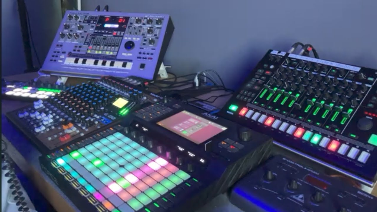 Groovebox -Techno | Dawless | Akai Force  |  Roland MC505  TR8S