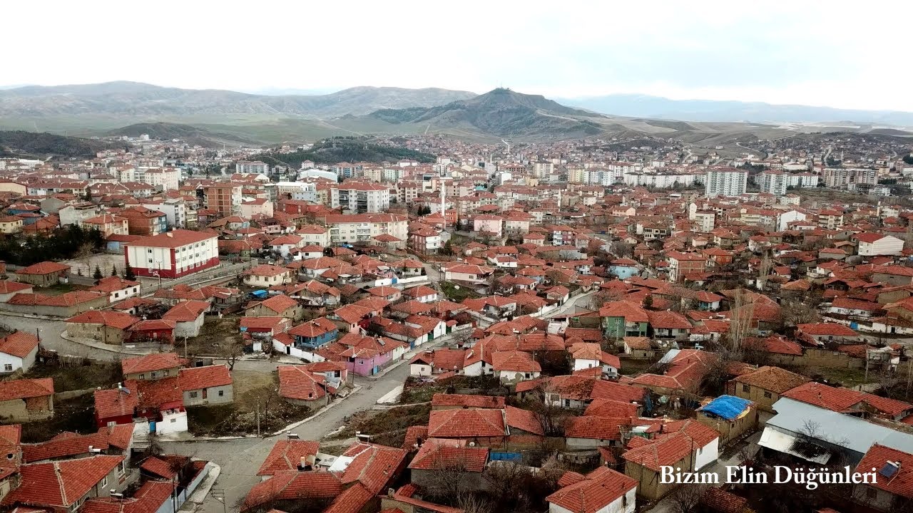 4K SUNGURLU TURAN MAHALLESİ VE ÇEVRESİ DRON GÖRÜNTÜLERİ
