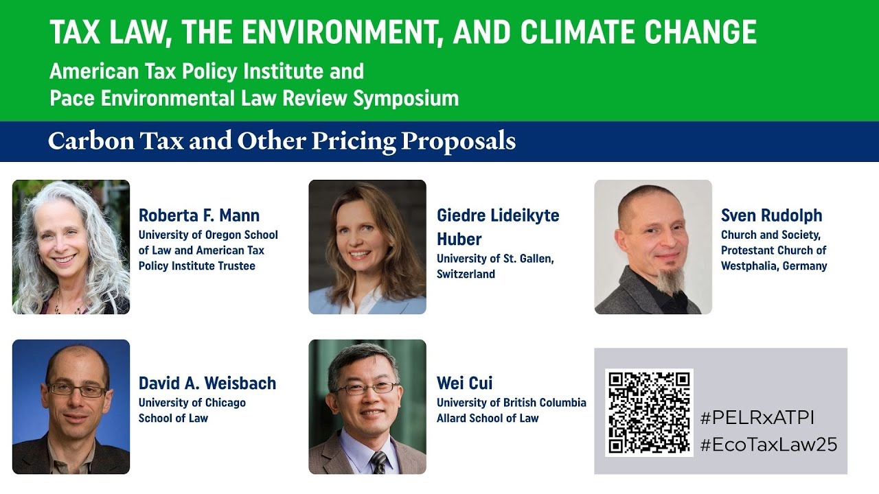 2025 ATPI/PELR Symposium: Carbon Tax and Other Pricing Proposals