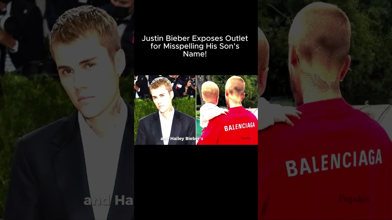 Justin Bieber Exposes Outlet for Misspelling His Son’s Name! 😡👶 