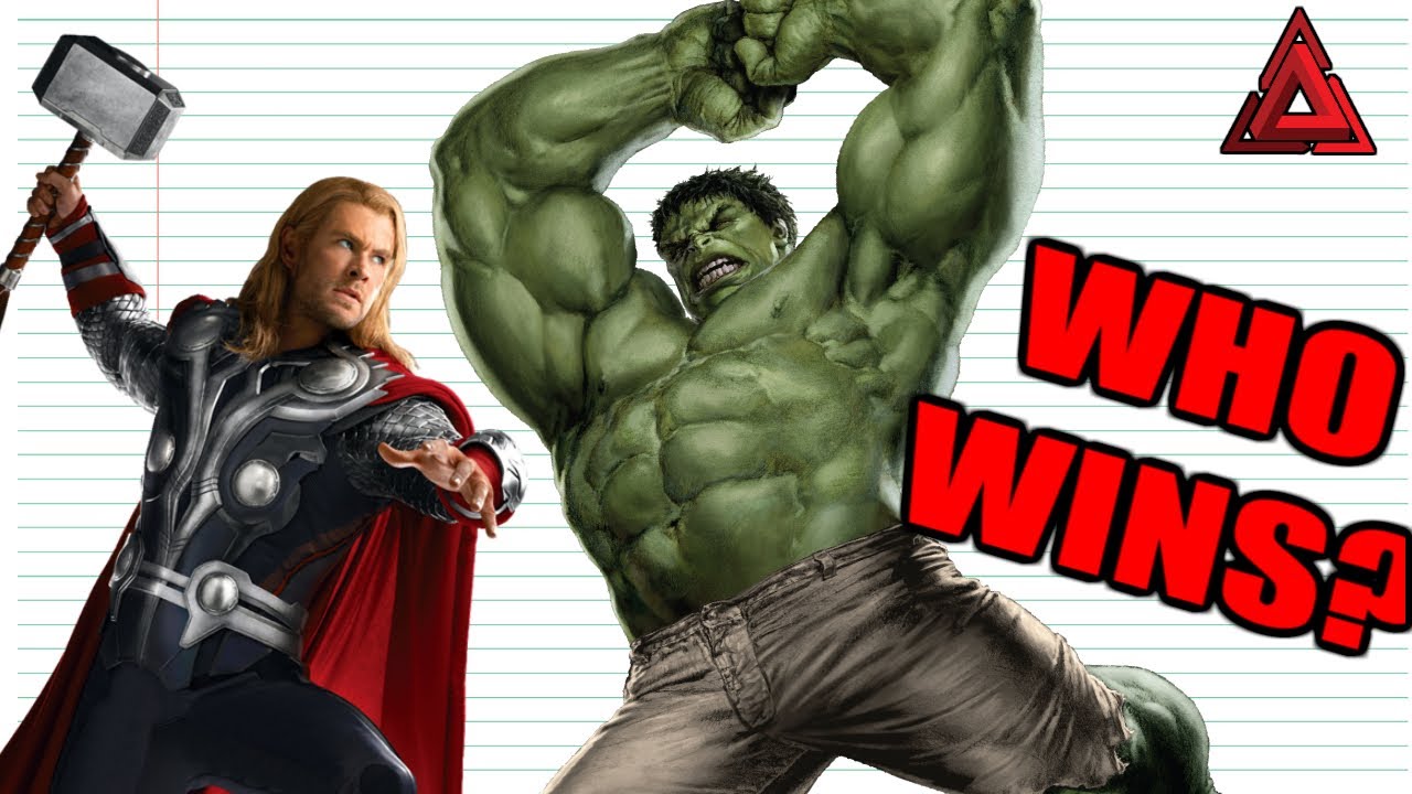 EVERY Thor VS Hulk Fight EVER!