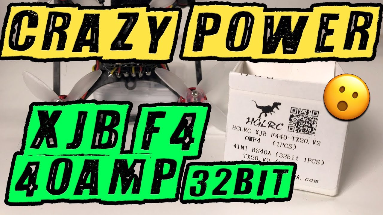 HGLRC XJB F440 TX20 V2 - ALL IN ONE 40A ESC Micro Stack - THIS IS CRAZY!