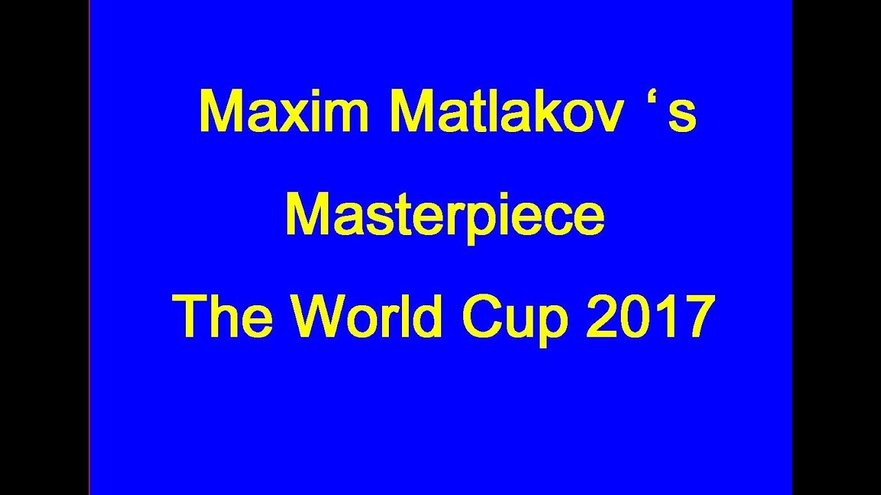 Maxim Matlakov vs Levon Aronian: World Cup 2017