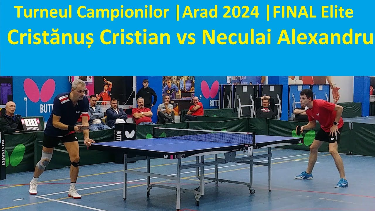 Neculai Alexandru vs Cristanus Cristian |Final Elite |TC Arad 2024