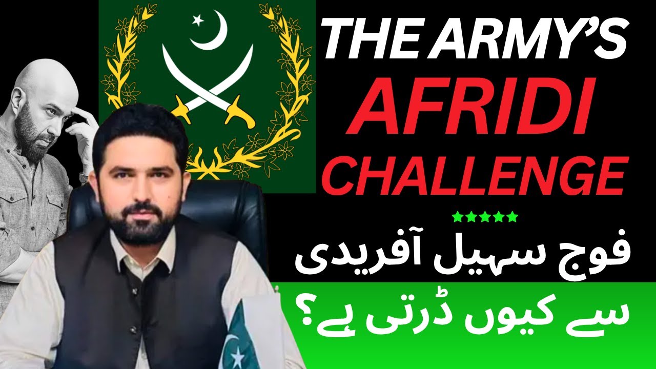 LIVE: Why is the Army Afraid of Sohail Afridi?