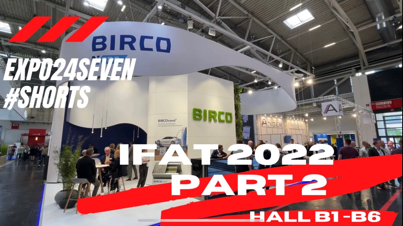 IFAT 2022 Munich PART 2 - Hall B1 - B6 🔥🔥🔥 #recycling #tradeshow #exhibition #ifat ✅ #sales