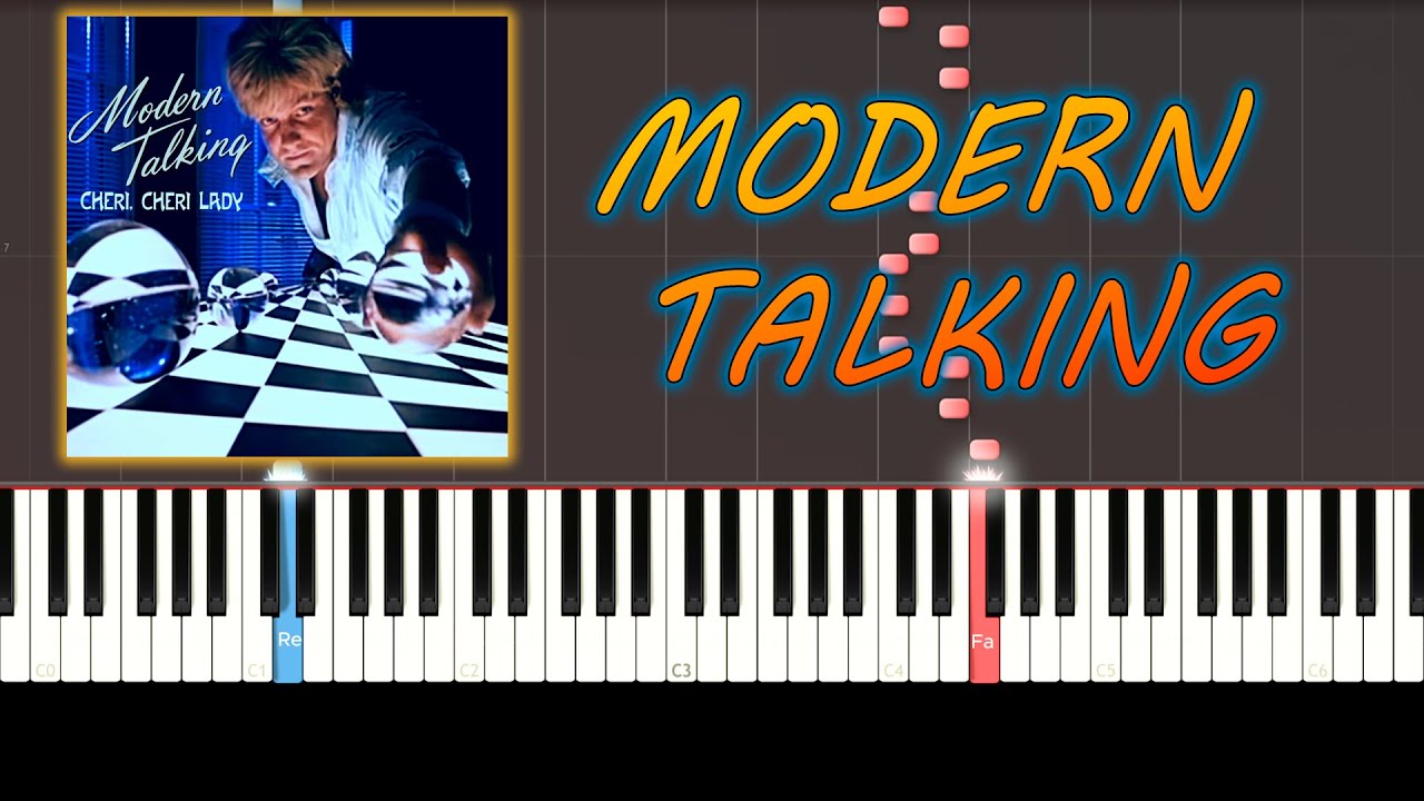 Modern Talking - Chery Chery Lady / Piano Tutorial / Cover