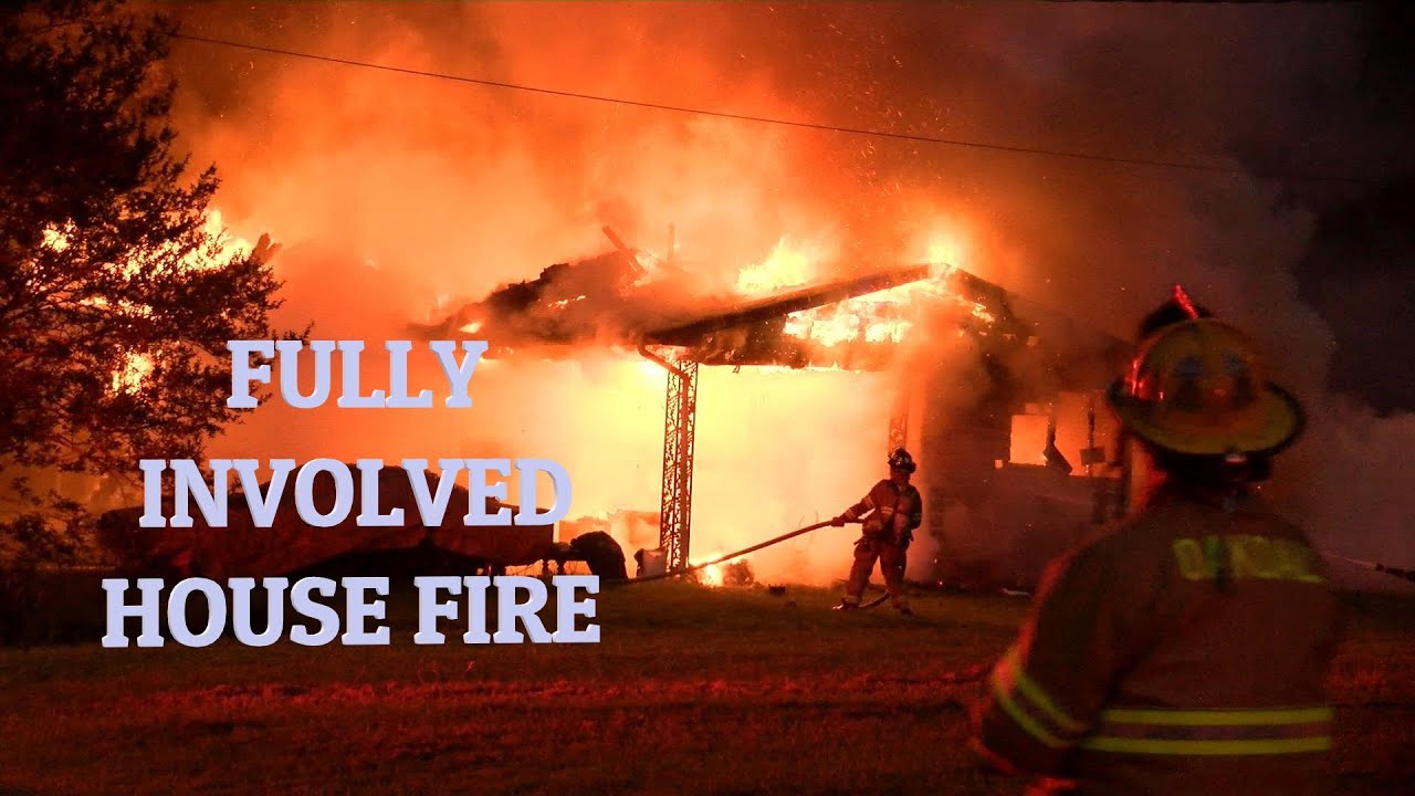 FULLY INVOLVED House Fire 7.23.23 | Oakdale Fire | Lesslie Fire | Rock Hill Fire