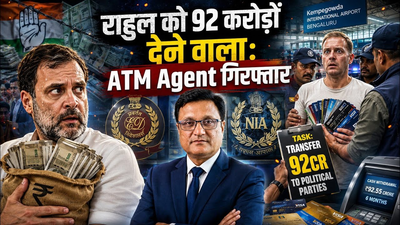1000 ATM के साथ पकड़ा गया विदेशी: कांग्रेस समेत कईयों को बांटे करोडों? Sumeet Mehta | Anju Pankaj