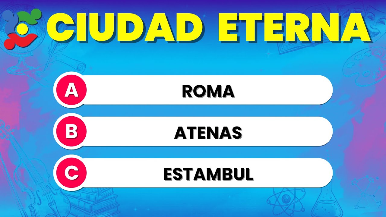 ¿Puedes aprobar este TEST de CULTURA GENERAL? 🧠 | 50 Preguntas tipo TRIVIA