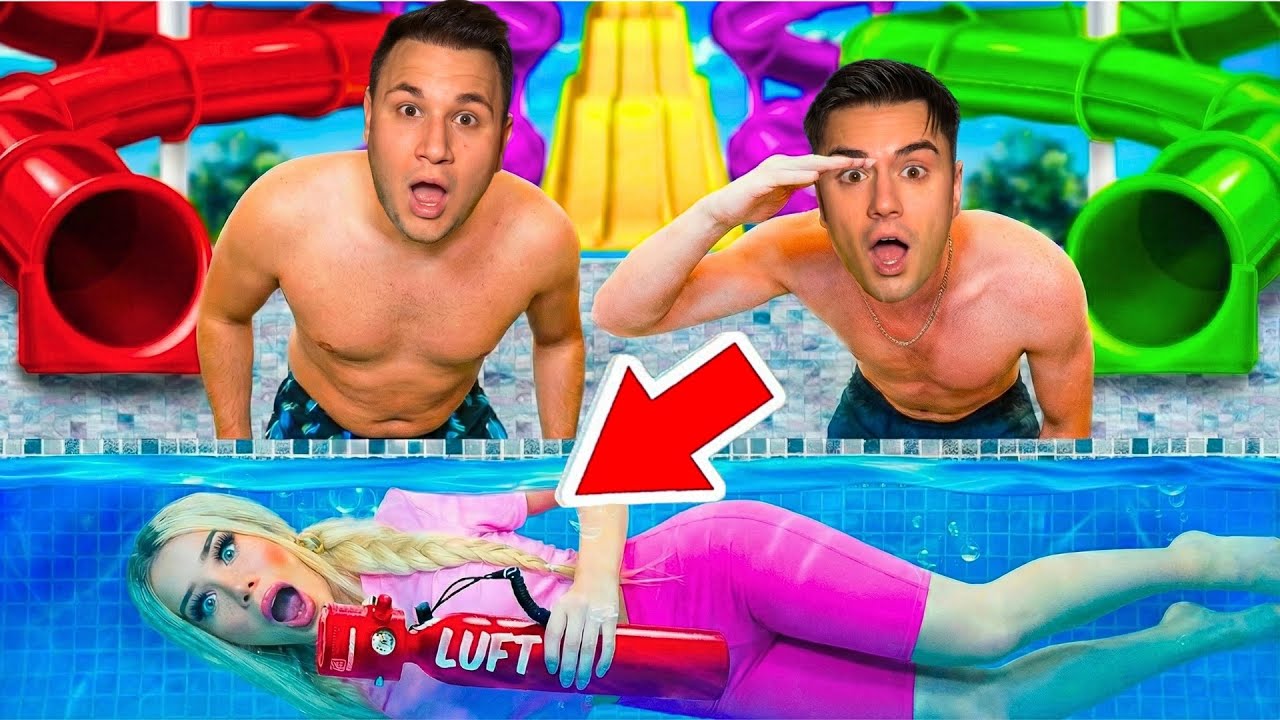 Hide and Seek im SCHWIMMBAD 👀😱 (mit Canselguel)