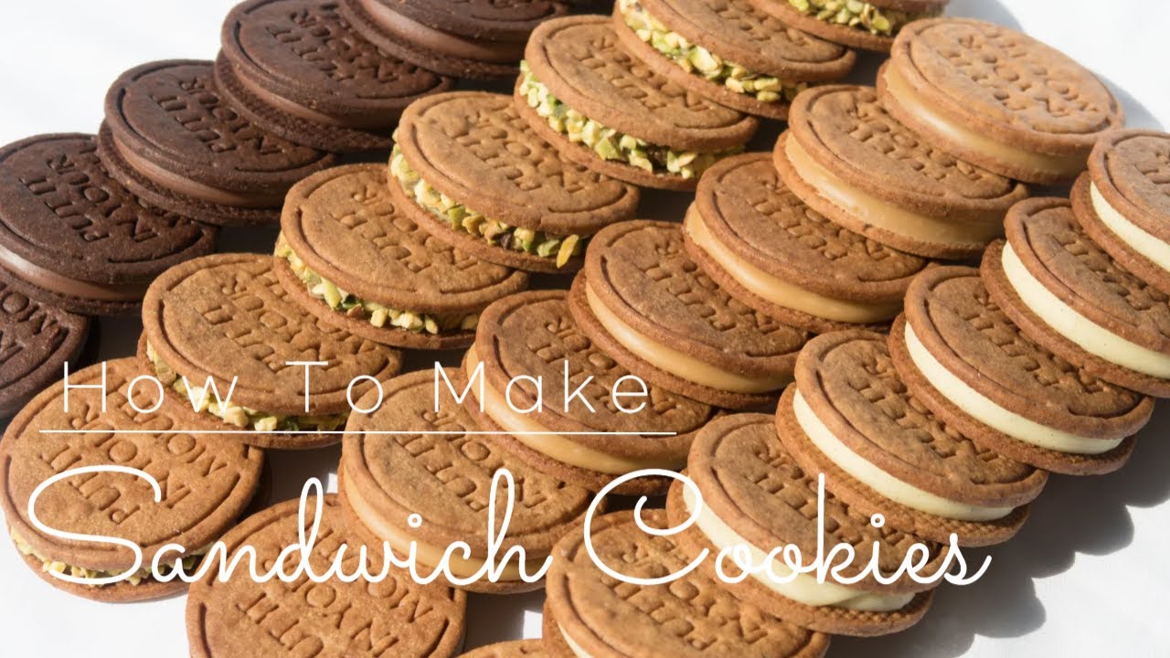 샌드쿠키, 눅눅한 이유는 딱 하나예요. 이 실수만 피하세요. How to make Sandwich Cookies