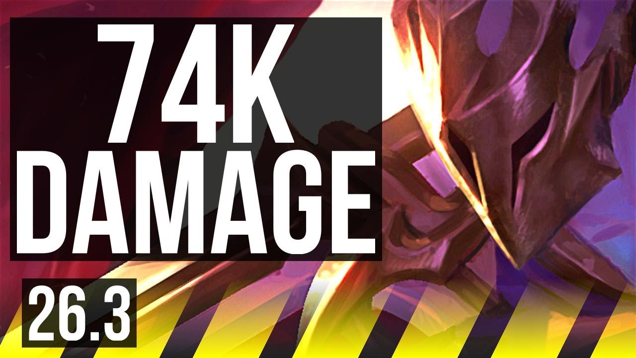 JHIN & Thresh vs CAITLYN & Nami (ADC) | 74K damage | EUW Master | 26.3