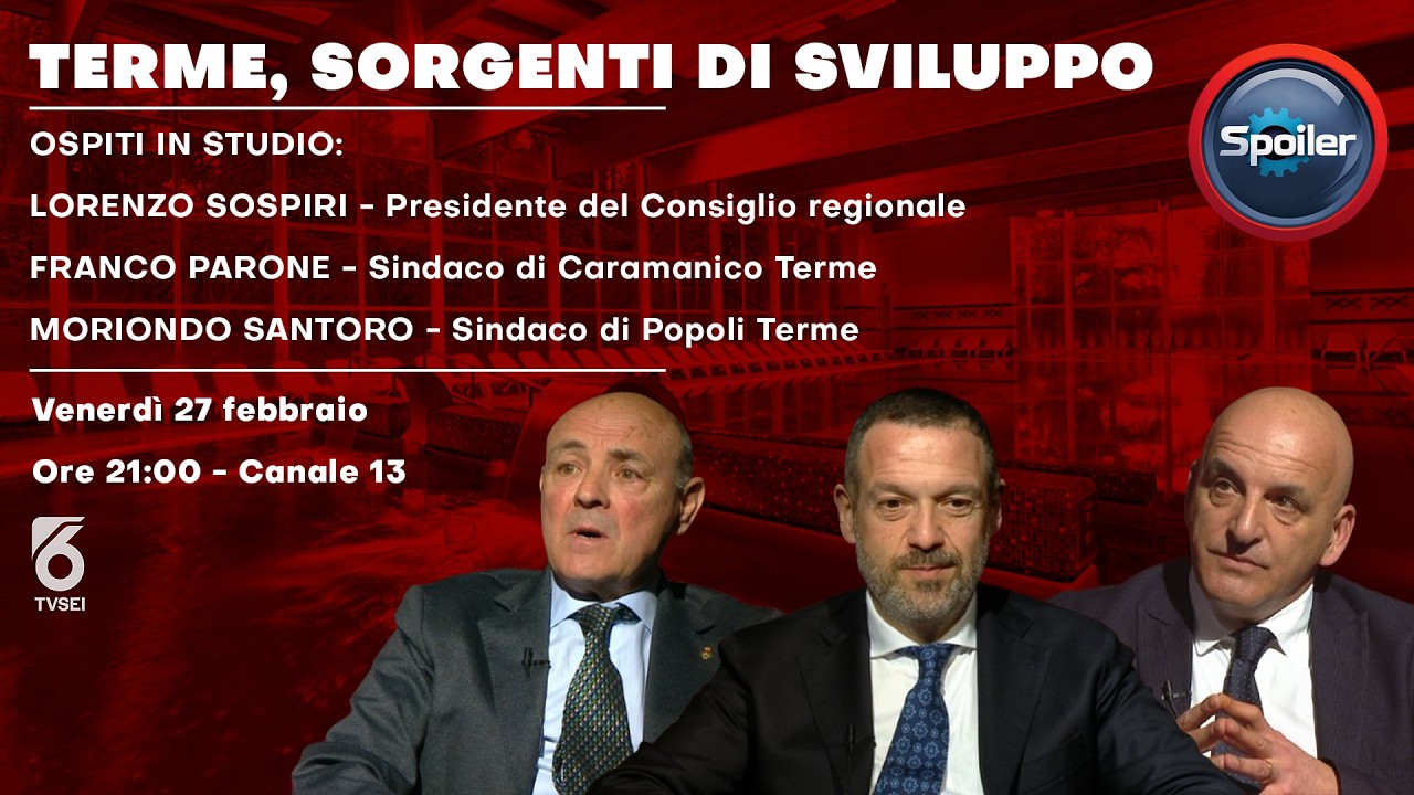 Terme, sorgenti di sviluppo - SPOILER 27 02 26