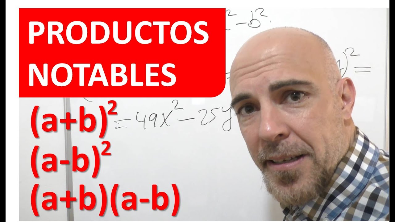 PRODUCTOS NOTABLES: Suma y resta de un binomio al cuadrado. Producto de dos binomios conjugados